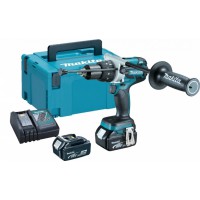 Makita DHP486RTJ triecienurbjmašīna - skrūvgriezis 2x5 Ah